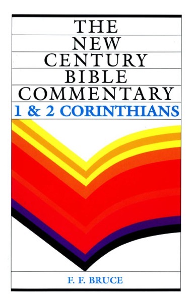 Corinthians_new century bible_bruce cover.
